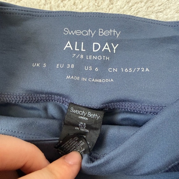 Sweaty Betty all day wrapped leggings size 6 - Picture 4 of 4